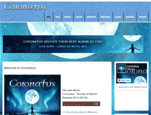 Tablet Screenshot of coronatus.de
